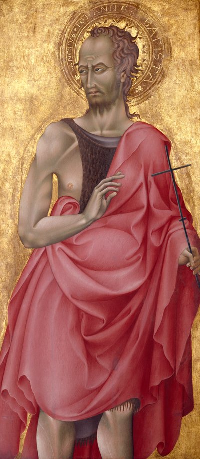 Saint John the Baptist, c.1435-1440 by Giovanni di Paolo di Grazia